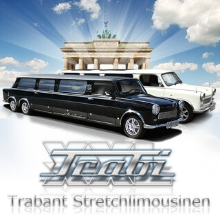 Trabi-XXL Trabant Stretchlimousinen-Bild