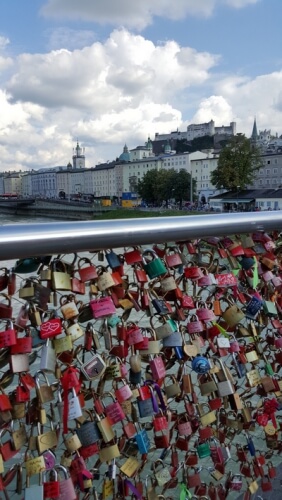 Liebesbrücke Salzburg Liebesbrücke Salzburg