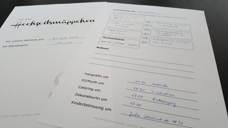 Hochzeit planen leicht gemacht Hochzeit planen leicht gemacht