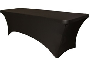 Tischdecken Stretch Schwarz Größe S-Bild