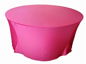 Tischdecken Stretch in der Farbe  Pink-Bild