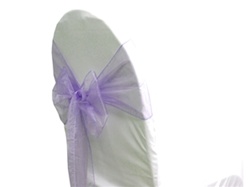 Organzaschleife Lavendel-Bild