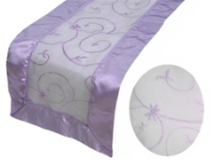 Tischläufer mit Muster in Lavendel-Bild
