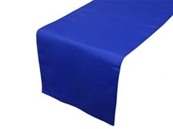 Tischläufer aus Polyester in Royalblau-Bild