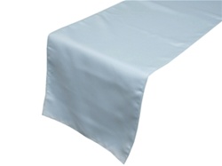 Tischläufer aus Polyester in Babyblau-Bild
