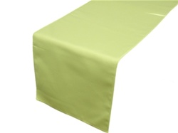 Tischläufer aus Polyester in Apfelgrün