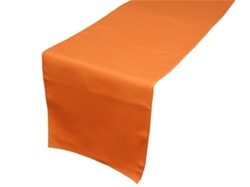 Tischläufer aus Polyester in Orange-Bild