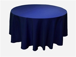 Tischdecken (304cm Durchmesser) in der Farbe Bordeaux-Bild