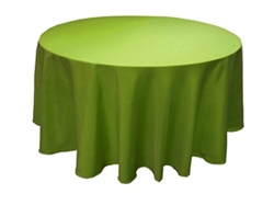 Tischdecken (304cm Durchmesser) in der Farbe Kiwigrün-Bild