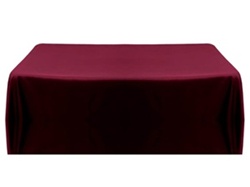 Tischdecken (150x260cm) in der Farbe Bordeaux-Bild
