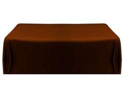 Tischdecken (150x260cm) in der Farbe Chocolate-Bild
