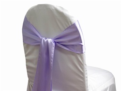 Satinschleife in Lavendel-Bild