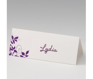 Tischkarte Violetta (6 St.) 723714D-Bild