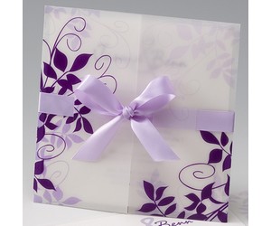 Einladungskarte Violetter Traum 722828D-Bild